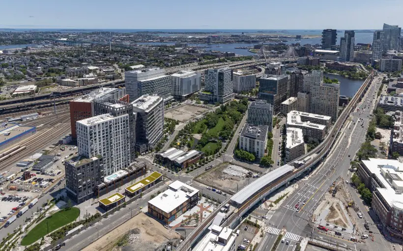 BOS Cambridge Crossing Aerial