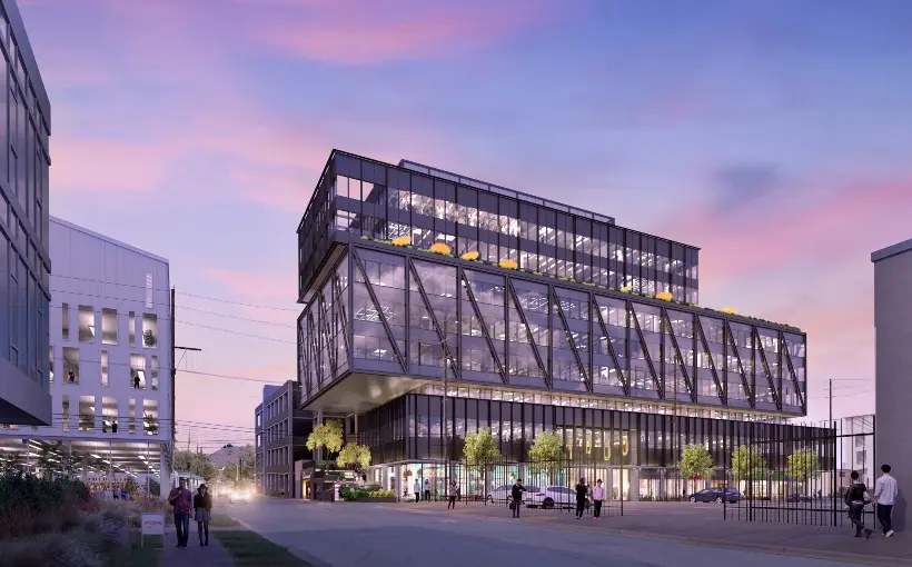 The LA City Planning Commission approved plans for a nine-story office building in Hollywood geared toward the entertainment and creative industries
