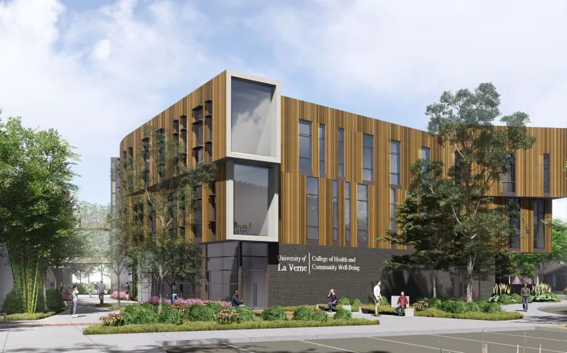 CA College of Health Community Well Being University of La Verne rendering