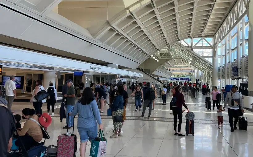 Ontario International Airport set a record in June for passenger volume, breaking a record set just a month earlier