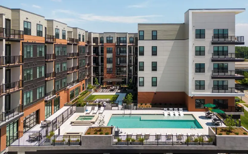 CRG held a grand opening celebration for Chapter at The Streets, a multifamily community in St. Charles, MO, a northwest suburb of St. Louis