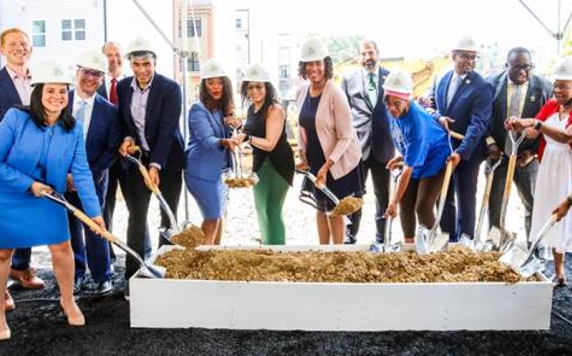 DC Riggs Crossing senior housing groundbreaking Washington DC