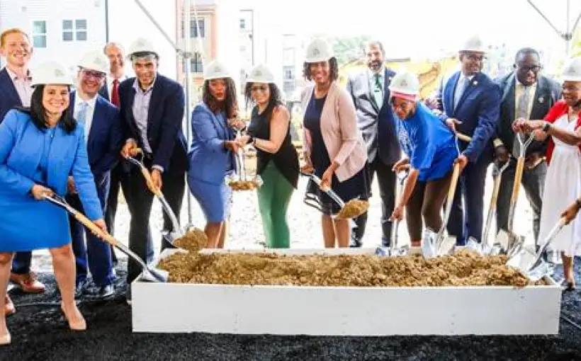 DC Riggs Crossing senior housing groundbreaking Washington DC