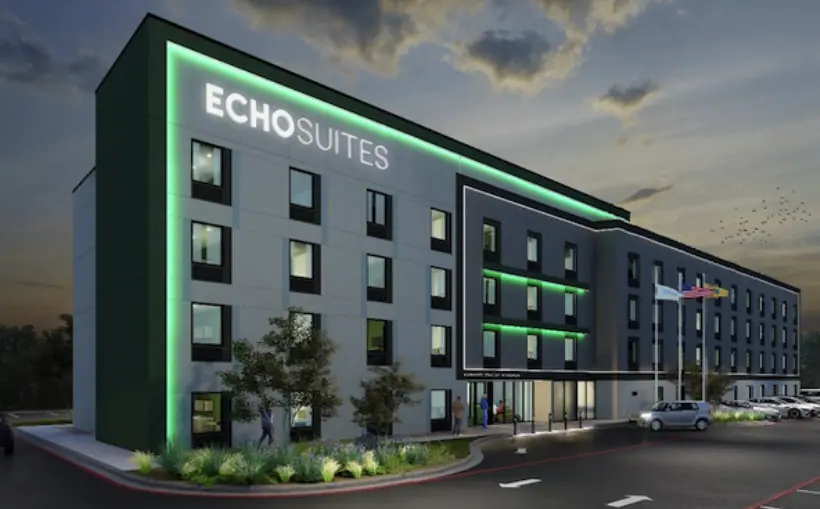 Wyndham Echo Suites going up in Round Rock
