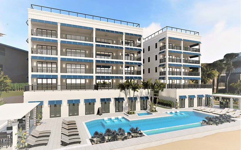 Phase II is underway at Gulfside Twelve at 6240/6230 Estero Blvd. in Fort Myers Beach on the south end of Estero Island