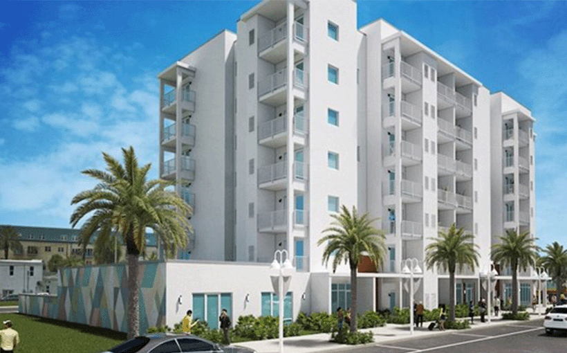 Marcus & Millichap Capital Corporation arranged $15.06 million for the refinancing of Mint House at Metro St. Petersburg