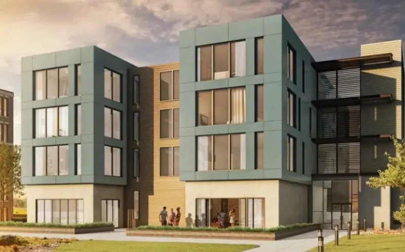 Mixe-income apartments on way to Austin