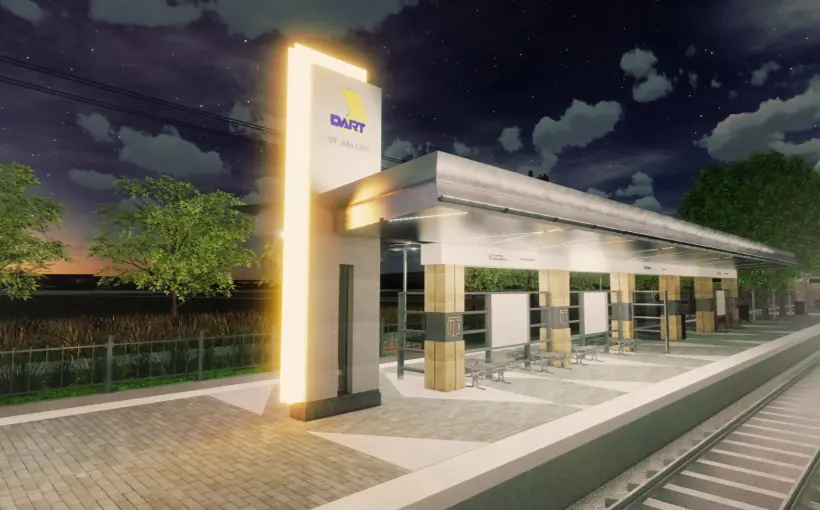 Wolverine Interests and UT Dallas combine efforts on DART line Mixed-use-use project.