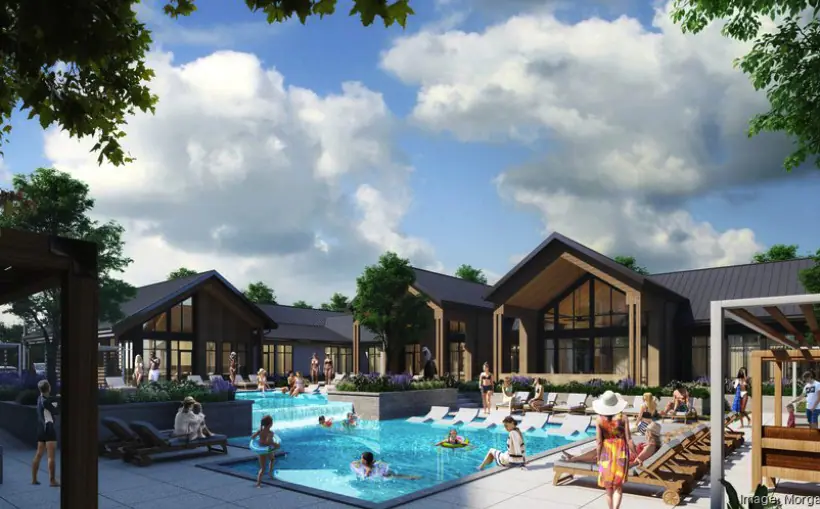 Morgan building Brooks multifamily complex
