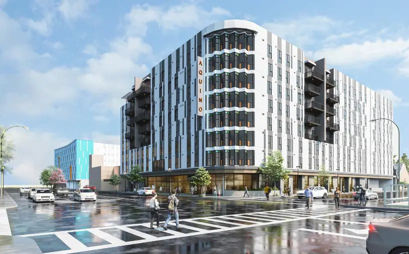 CA Aquino apartments rendering San Jose Urban Catalyst
