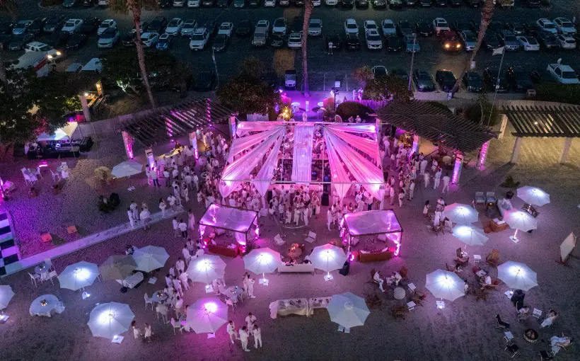 With hundreds of commercial real estate professionals attending, the Building Block Foundation's annual White Party fundraiser raised nearly $140,000