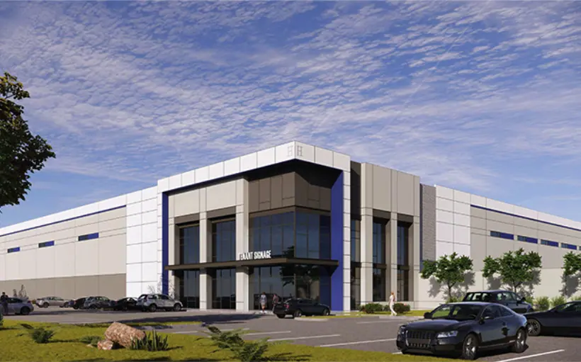 Hines building 870K SF Denver business park