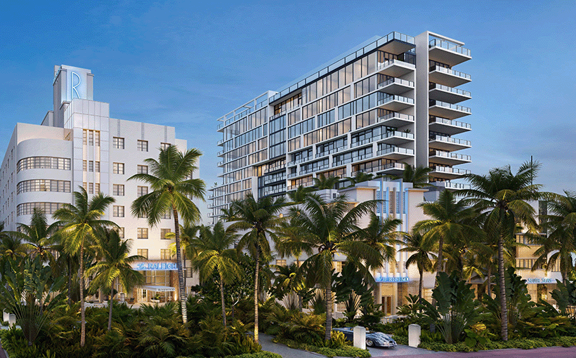 SHVO has secured $190 million in new financing for Miami Beach’s The Raleigh Hotel & Residences.