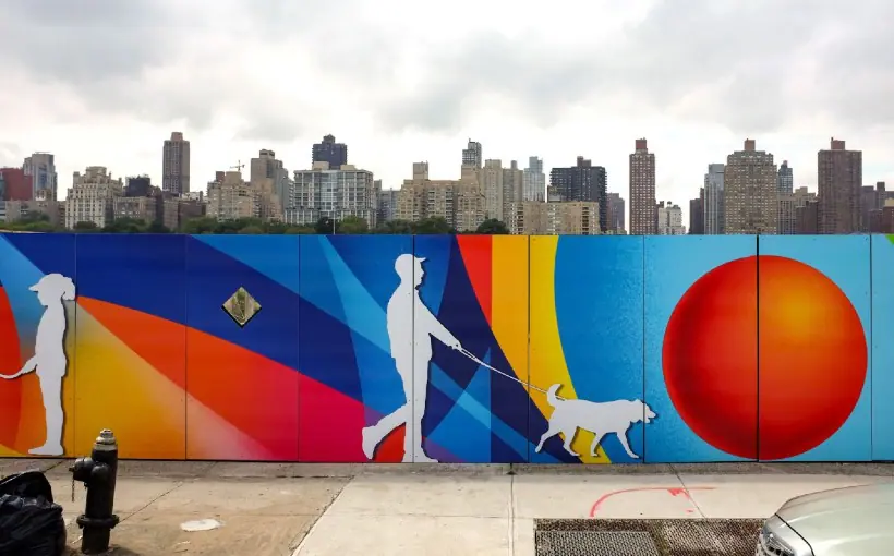 “A City in Motion” 600-Foot Art Exhibition in Queens