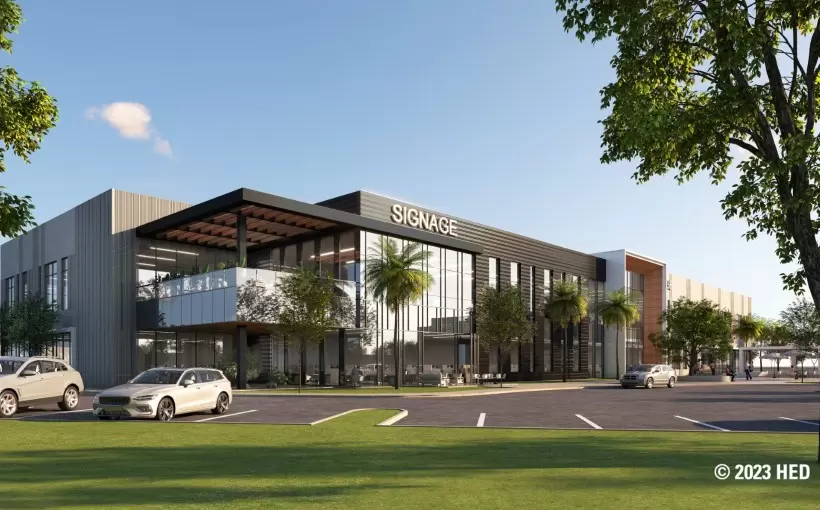 CA Ardenwood Technology Park Fremont phase 2 rendering HED