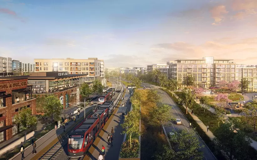 California's Affordable Housing and Sustainable Communities program has granted $41.1 million to Phase 1 of the master-planned Riverwalk San Diego