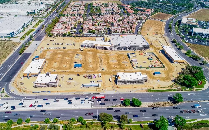 CA The Collection retail center Ontario CA