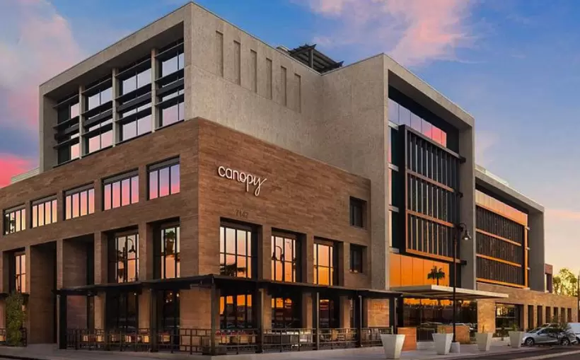Canopy by Hilton in Scottsdale claims 795/ft pricetage