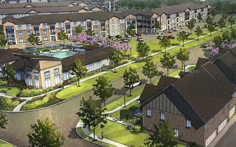 JPI building 3rd Grand Prairie rental project