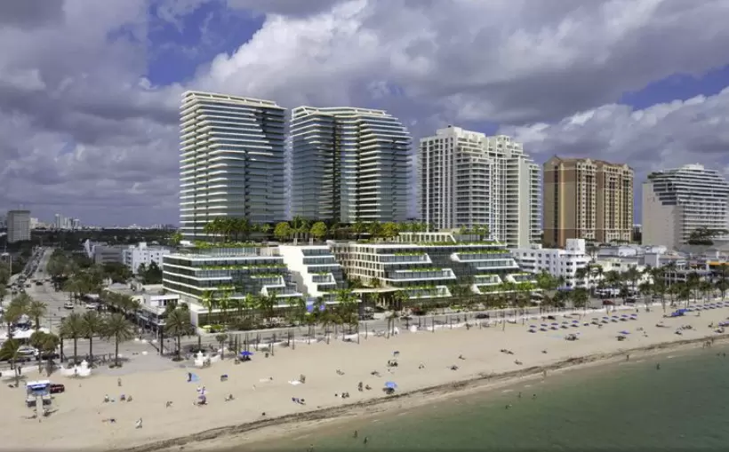 Flordia team to build condos/hotel/restaurants along Ft. Lauderdale beach