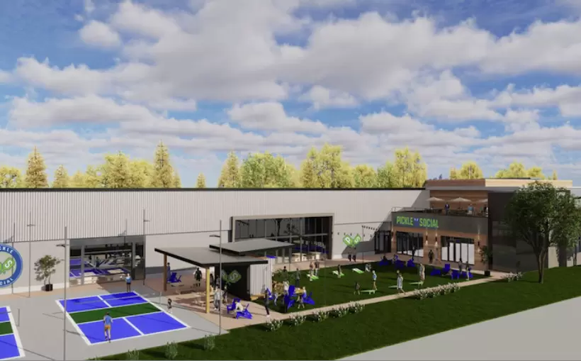Pickleball/Golf Social merge at Frisco Station