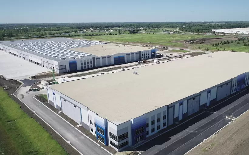 Peak Construction Underway with Joliet Logistics Property