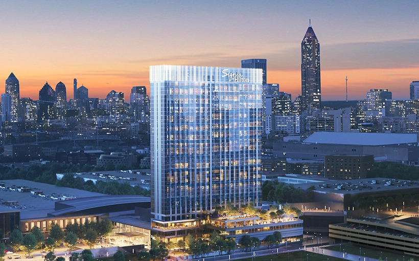 $500M Signia by Hilton will have Atlanta's largest ballroom