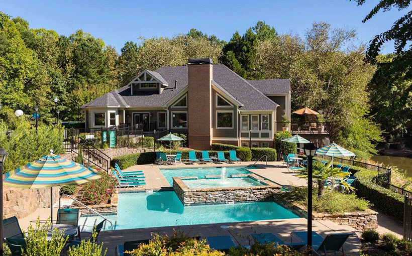 Northland has acquired 670 Thornton, a 344-unit apartment community in the Atlanta suburb of Lithia Springs.