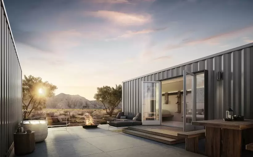 CA Reset Hotel Twentynine Palms rendering