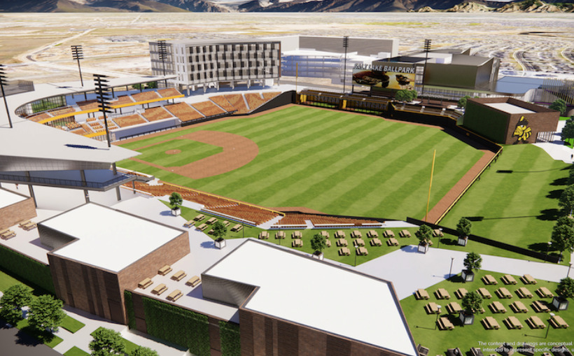 SLC building baseball themed entertainment venue