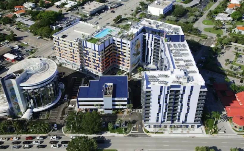Asymmetrical Oaklyn apartments open in Oakland Hills