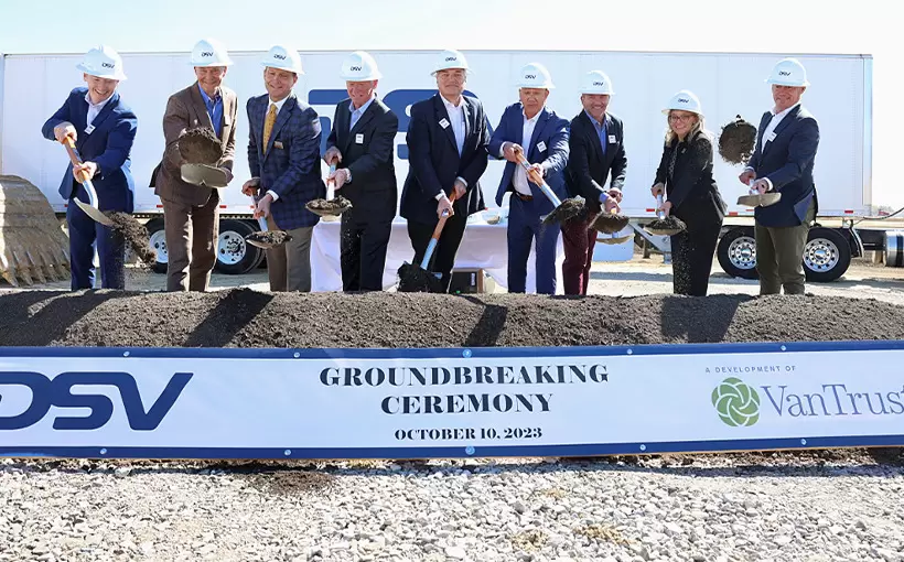 VanTrust, DSV Begin Construction on Columbus Industrial Building
