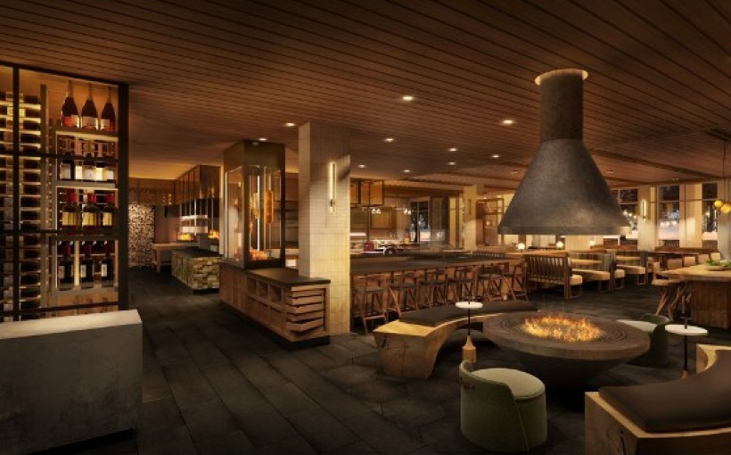 CA Appellation Healdsburg hotel restaurant rendering