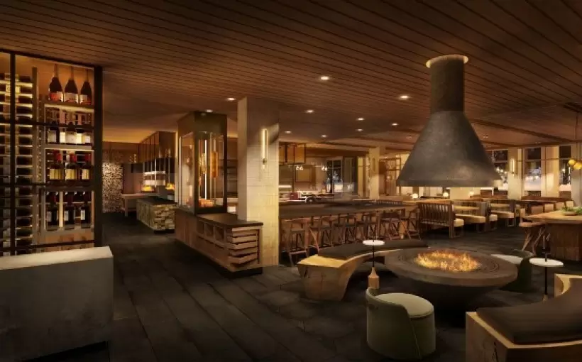 CA Appellation Healdsburg hotel restaurant rendering