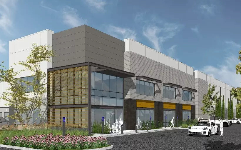 CA Stream Realty Oxnard industrial rendering