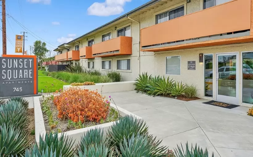 CA Sunset Square apartments West Covina
