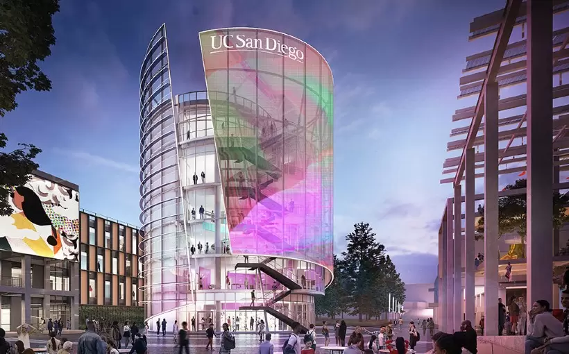 CA Triton Center rendering UC San Diego LMN Architects