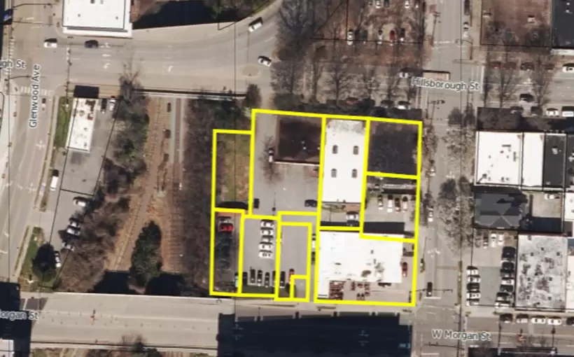 Dalian assembles 9 properties to build 40-story Raleigh high-rise
