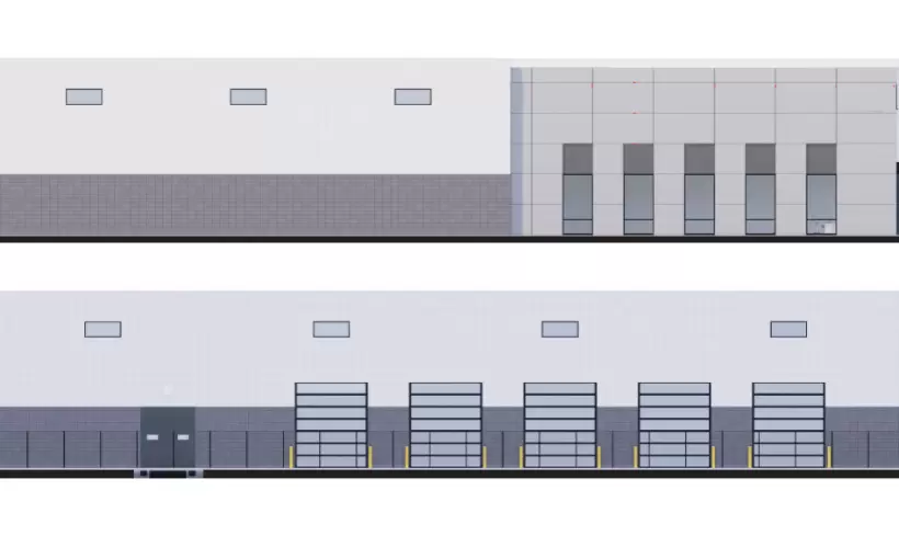 Trucking Build-to-Suit Rendering_Entre
