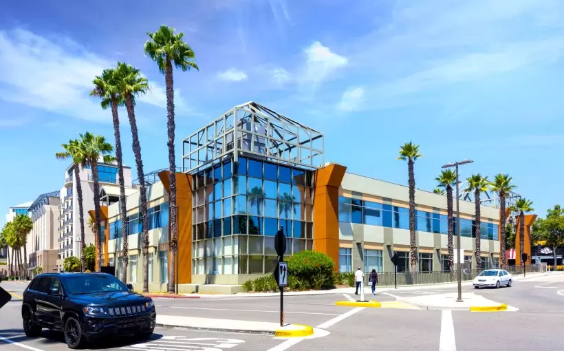 CA Brea Promenade shopping center Brea