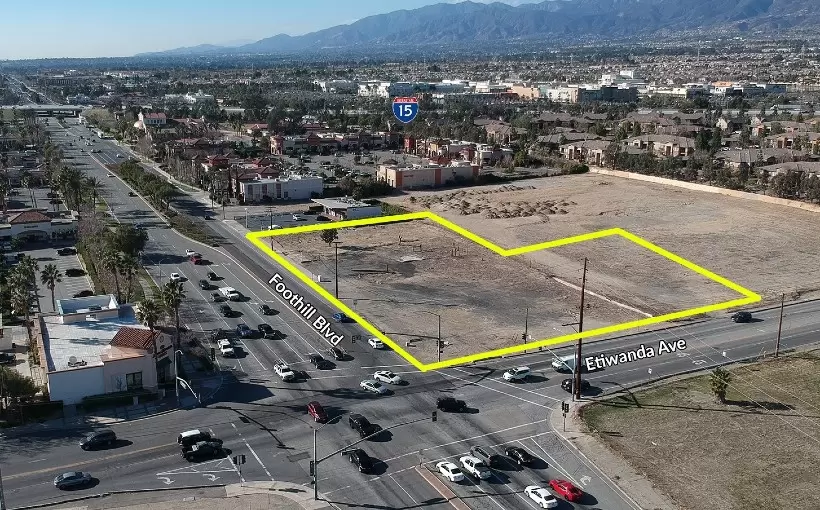 CA Foothill Blvd & Etiwanda Land in Rancho Cucamonga