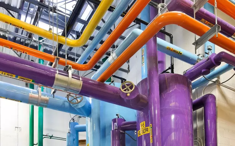 CHI Freezer Cooler Piping Peak Construction