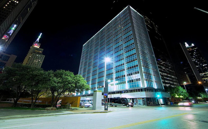 Dallas blue office building to be converted to apartments, maybe hotel