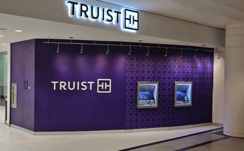 Truist to shutter 8 branches