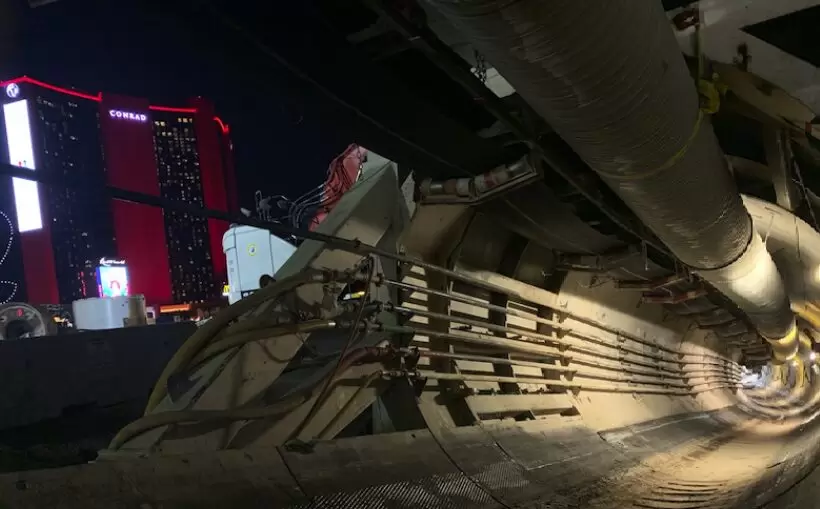 Boring Co building two more Las Vegas stations