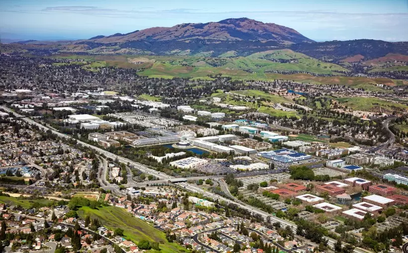 CA Bishop Ranch Aerial San Ramon