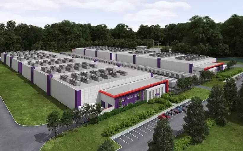 DC Blox building 750k sf Atl data center