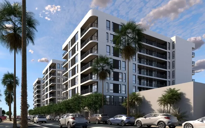 CA Cedar Street Quartz Lake apartment rendering Hillcrest San Diego