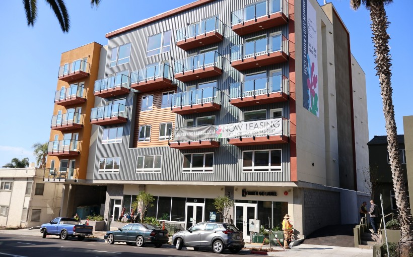 CA Fourth and Laurel apartments San Diego