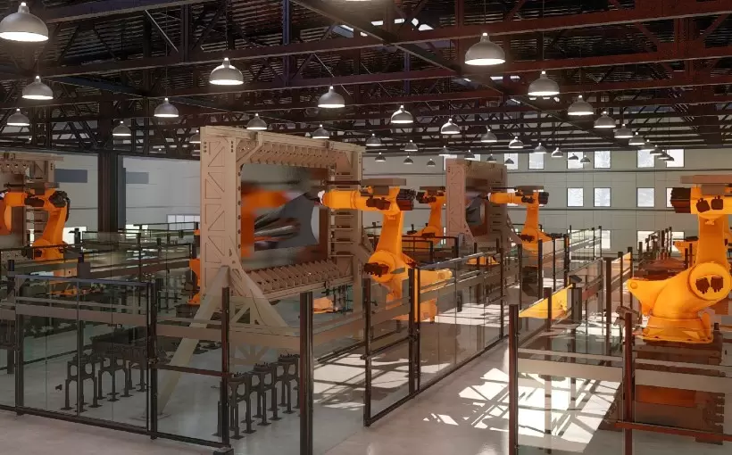 CA Machina Labs factory rendering Chatsworth